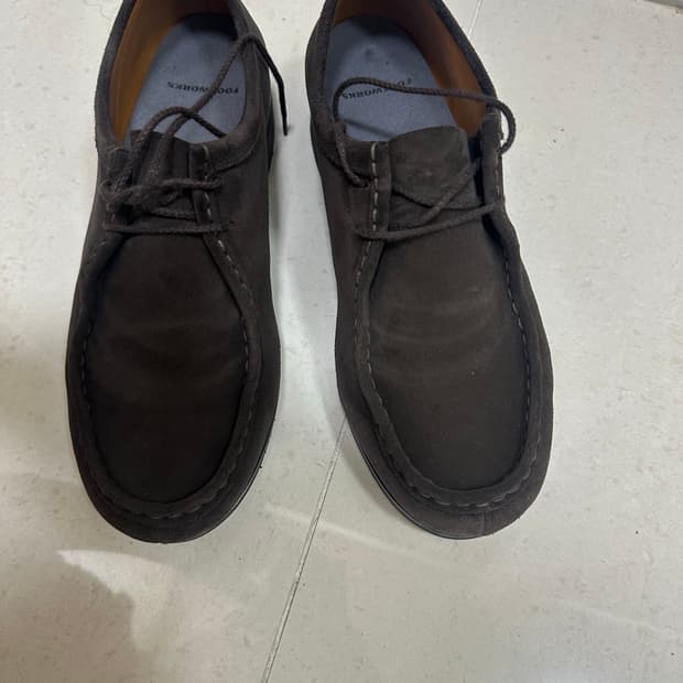 풋웍스 티롤리안 슈즈 다크브라운 265