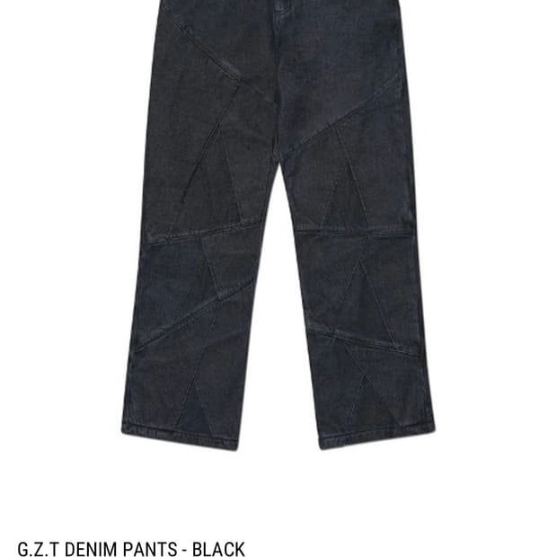 노매뉴얼 G.Z.T DENIM PANTS