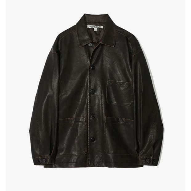 파르티멘토 레더 자켓