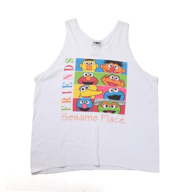 90s Lee Sesame Street Printing Sleeveles