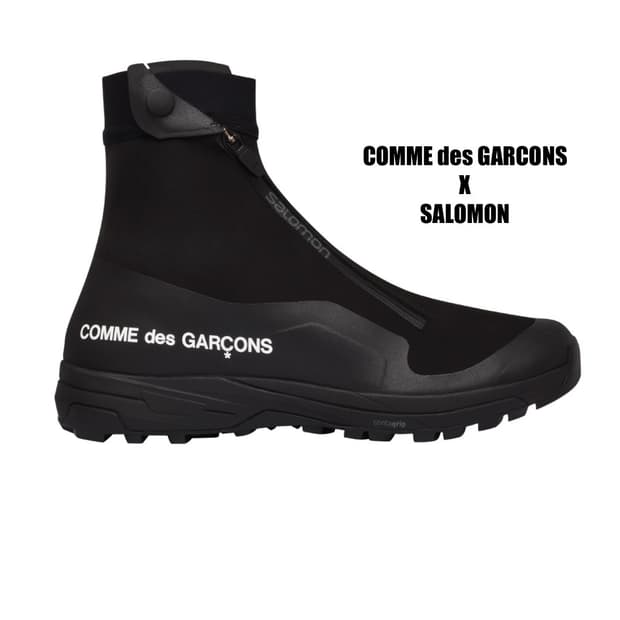 [235mm] 꼼데가르송 x 살로몬 XA-알파인2 블랙