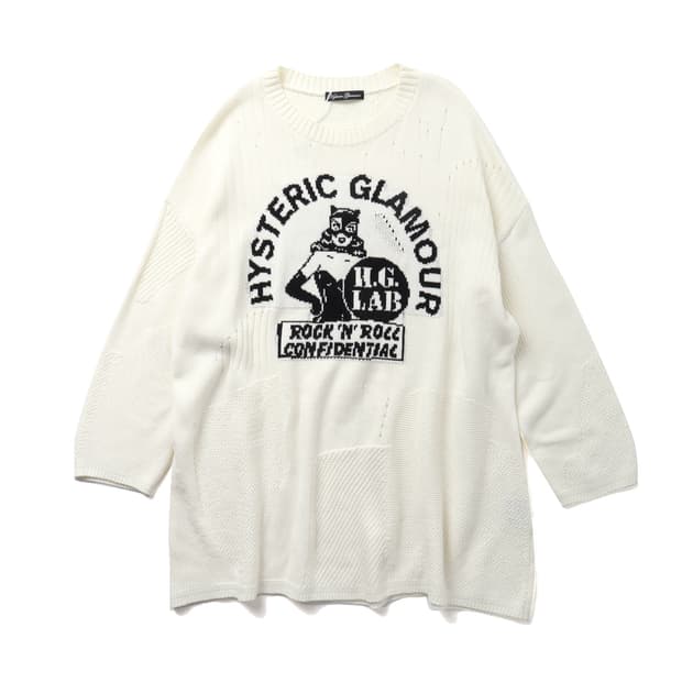 HYSTERIC GLAMOUR H.G. LAB Crash Pullover
