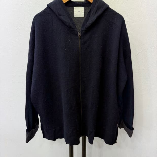 정품) KUHO 구호 캐시미어 후드 니트자켓 F 