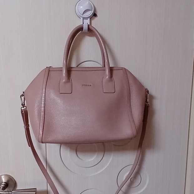 훌라 가죽 숄더백 