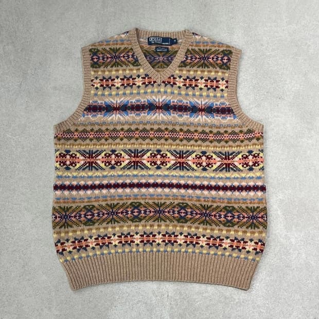 폴로 랄프로렌 페어아일 니트 베스트