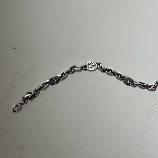 구찌 인터로킹 팔찌