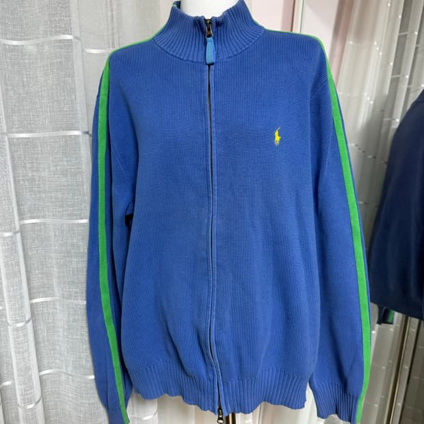 폴로랄프로렌 투웨이 니트 집업