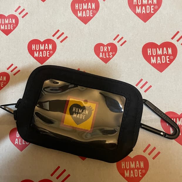 휴먼메이드 밀리터리 케이스 블랙 카드지갑 블랙