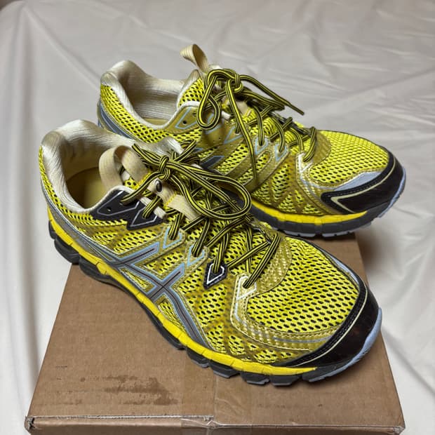 [280] 아식스 젤카야노 20 바이브런트 옐로우 퓨어 실버