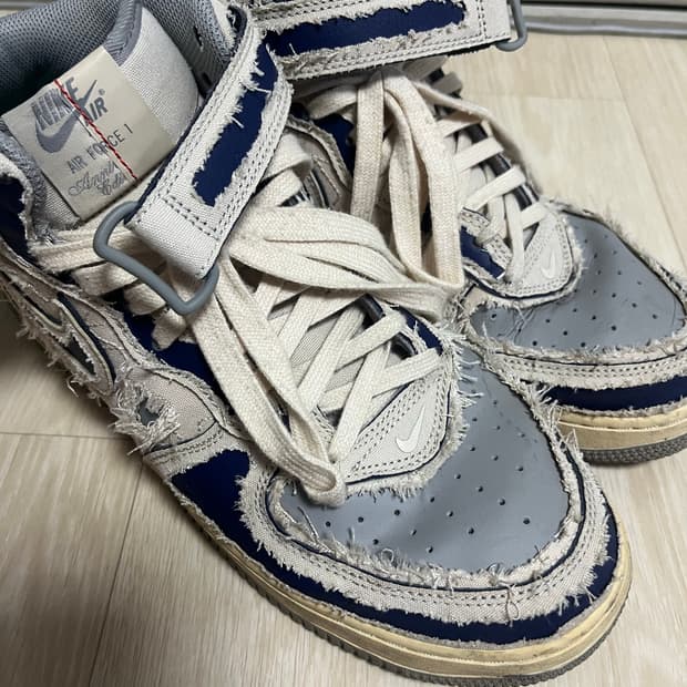 나이키 에어포스 1 미드 '07 펄 화이트