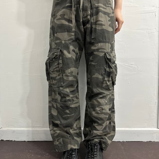 vache camo cargo pants