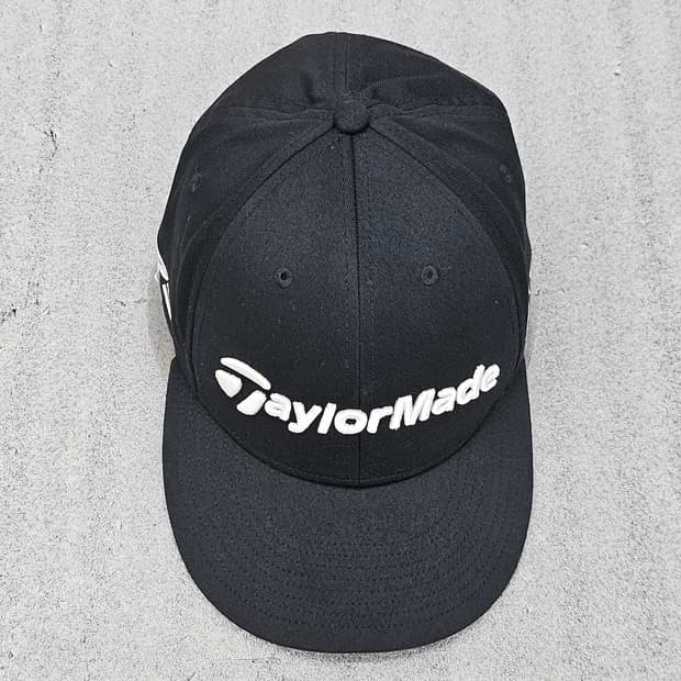 테일러메이드 정품 골프 모자 블랙 59cm