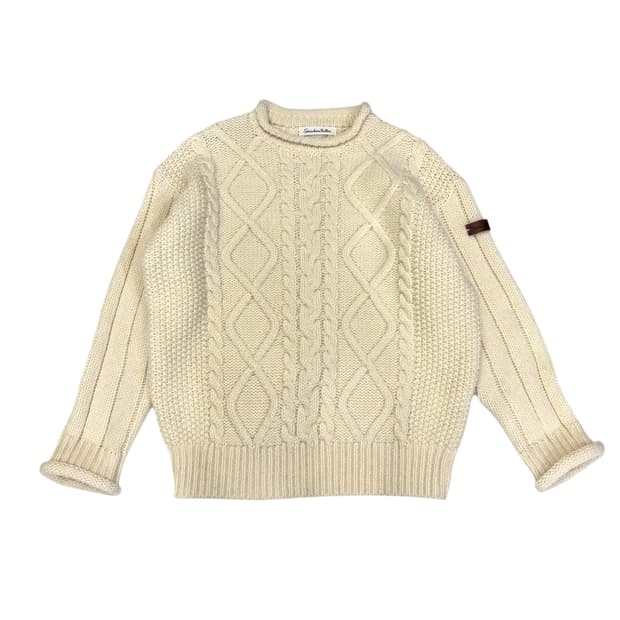 썸웨어버터 Bens cable wool knit