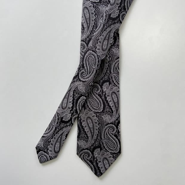 더반(D'URBAN) 명품 정품 페이즐리 넥타이 8.3cm