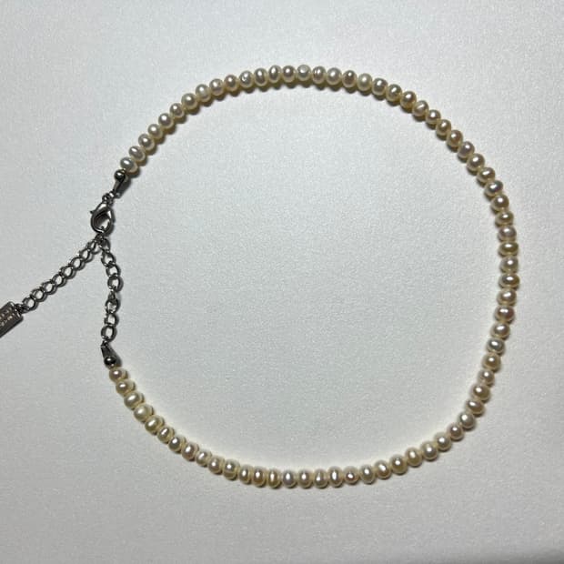 미드나잇모먼트 담수 진주목걸이