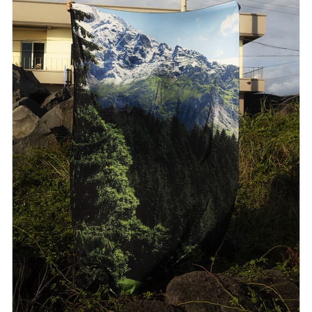 Oth, Switzerland 오티에이치콤마 스위스 풍경 패브릭 커튼
