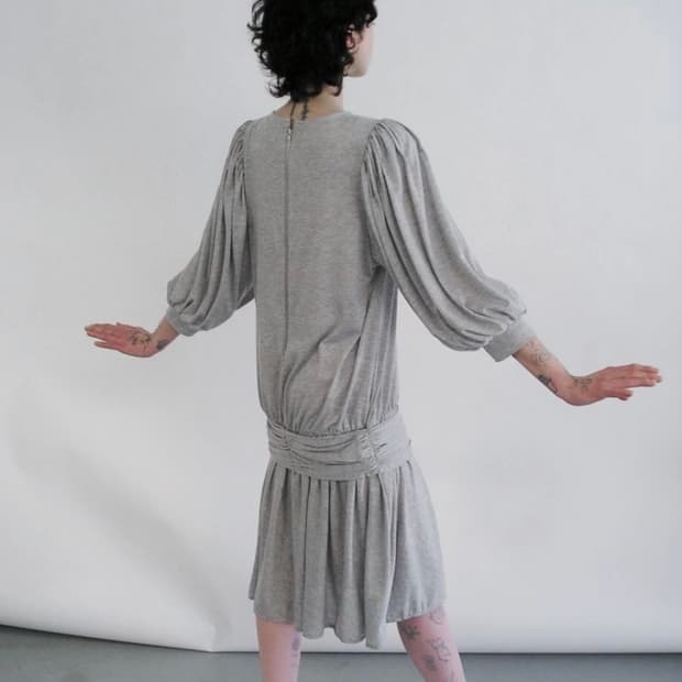 Art Nouveau Dress - gray 