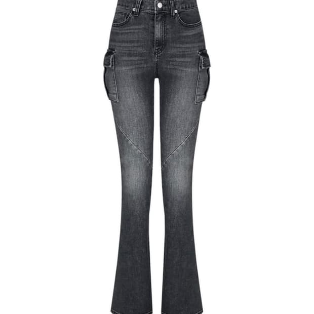 오도어 다크 카고팬츠 