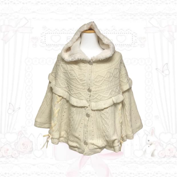 엑시즈팜 달천깔 케이프 코트 라떼갸루 히메갸루 리즈리사 모리걸 빈티지