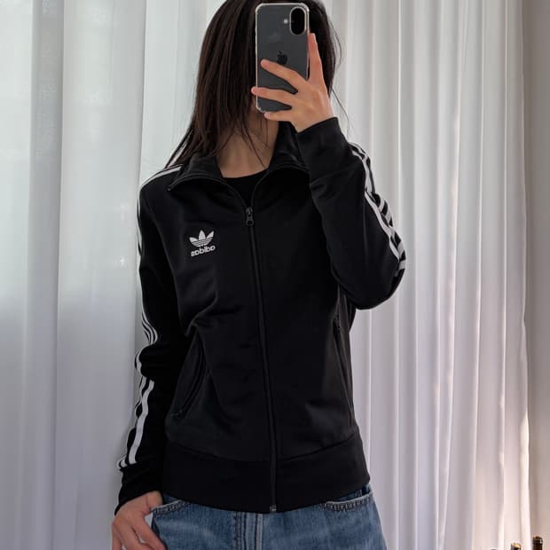 [S]아디다스 파이어버드 블랙 트랙탑 져지