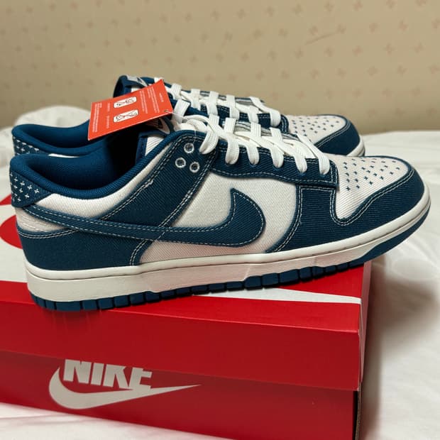 나이키 덩크 로우 레트로 SE 인더스트리얼 블루 280
