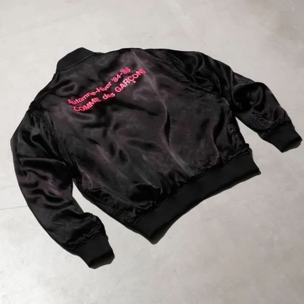 CDG 핑크로고 스태프자켓 XL