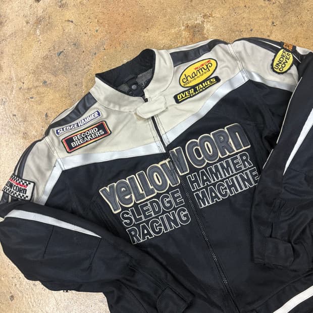 [정품] 옐로우콘 레이싱 오토바이 자켓 b17