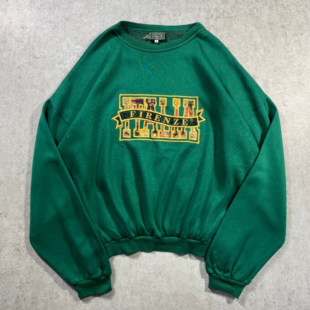 [L-XL] 90s FIRENZE 이태리 메이드 빈티지 스웻셔츠