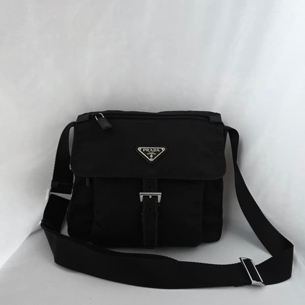 [정품 PRADA] 프라다 포코노 나일론 크로스백 남녀공용 주우재백