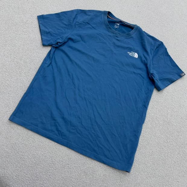 M 노스페이스 레귤러핏 반팔 티셔츠 (오염) 0428E