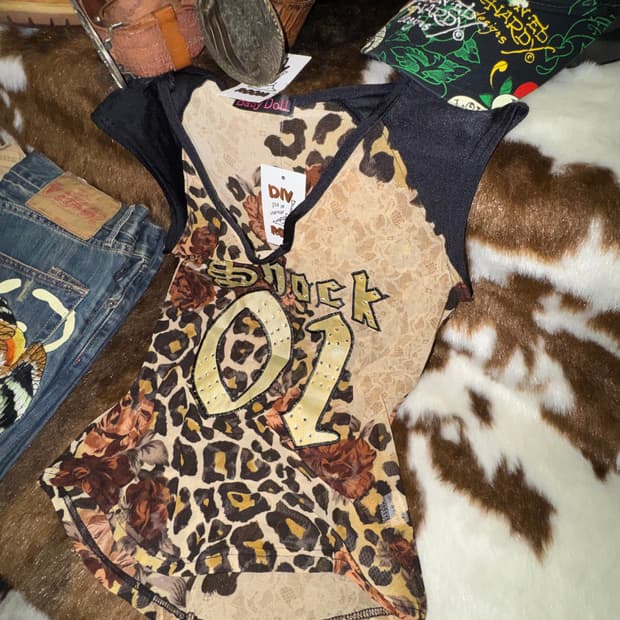 일본빈티지 디테일 슬리브리스 