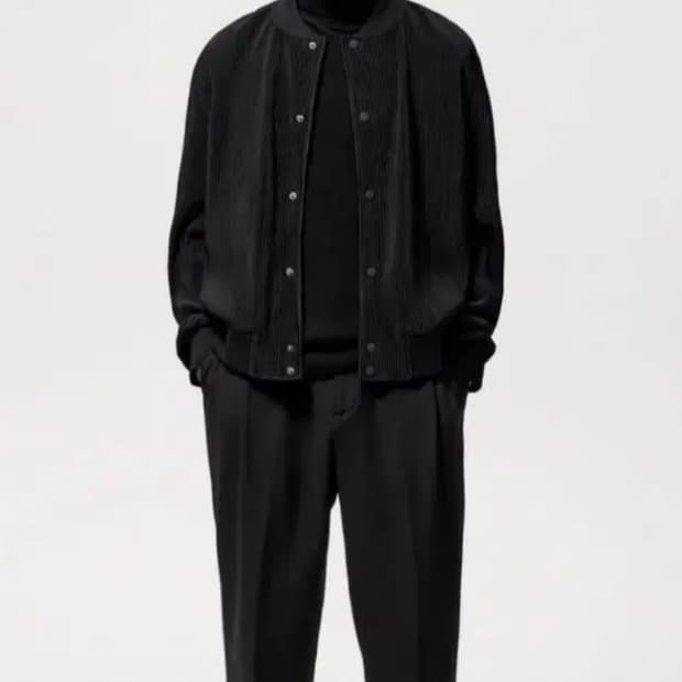 자라 플리츠자켓xl