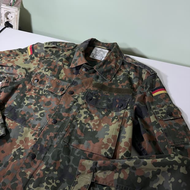 M 95-100 Germany 밀리터리 유틸리티 군용 야상셔츠