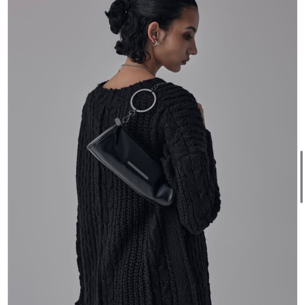 트리밍버드 오 링 체인 미니백