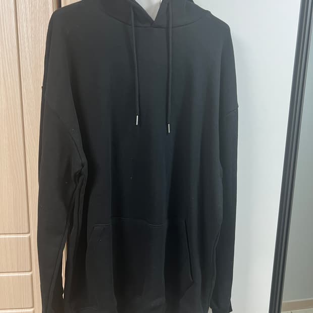 [XL] 바이모노 후드티 블랙 기모X