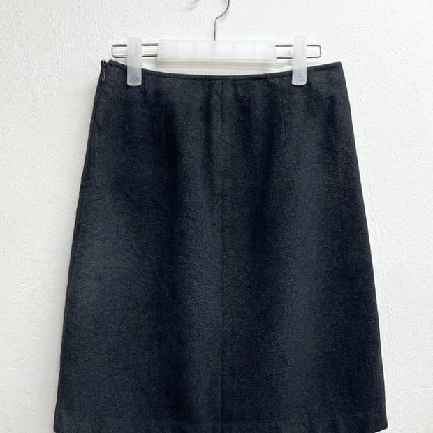 꾸레쥬 앙고라 스커트