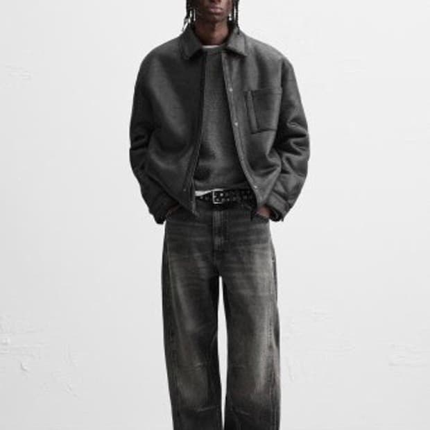 자라 가죽자켓 블랙 판매합니다