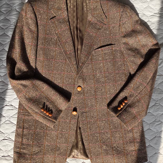 까를로바르베라 마에스트로 알베로 울캐시 자켓(콤비마이) 100L사이즈판매