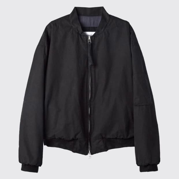 해칭룸 헤비 플라이트 자켓 블랙 2사이즈 