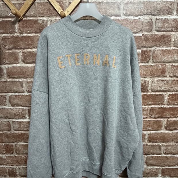 [겨울한정]피어오브갓 이터널 플리스 맨투맨 M