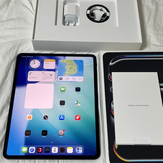 아이패드 프로 13 m5 512g wifi 개봉만한 새상품 풀박스