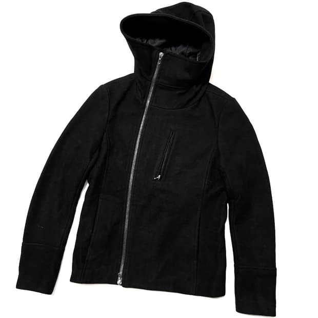 어태치먼트 - 09FW 후디드 울 자켓