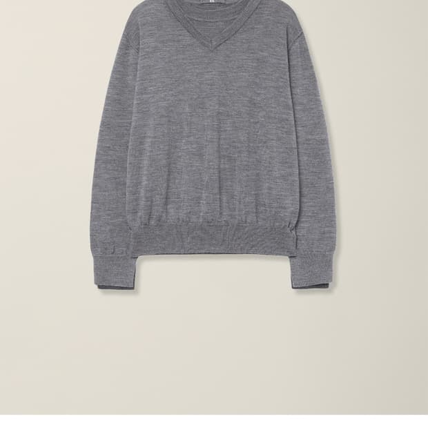 누마레 더블 레이어드 니트