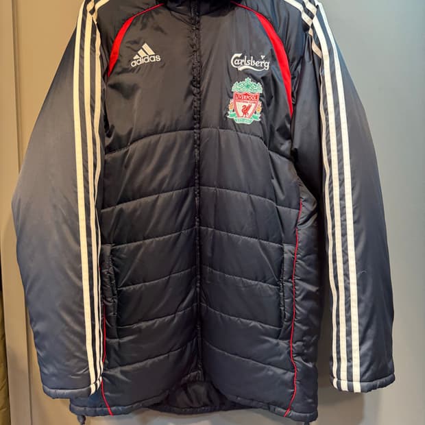아디다스 리버풀 06시즌 칼스버그 벤치 코트 자켓