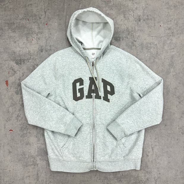 갭 후드집업 그레이 L