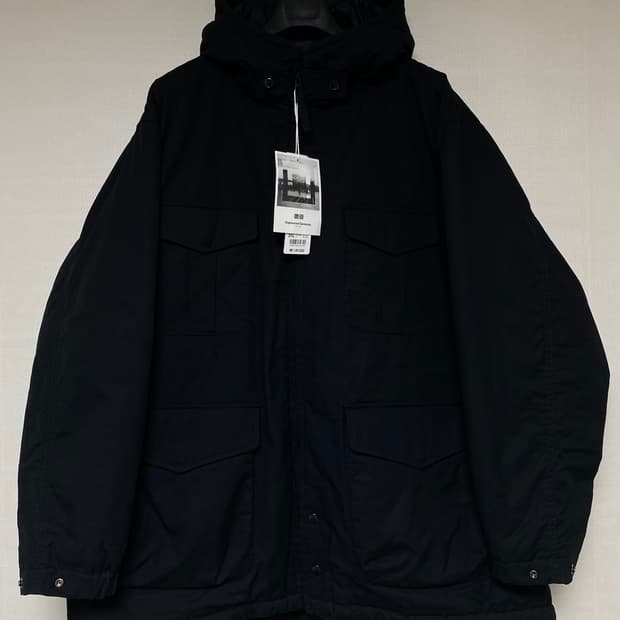 엔지니어드가먼츠 X 유니클로 퍼프테크 유틸리티재킷