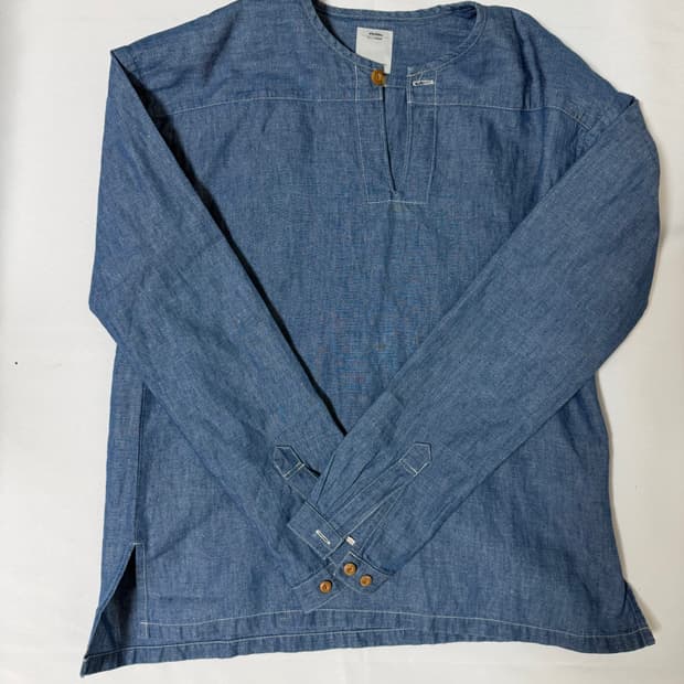 비즈빔(Visvim) 셔츠 샴브레인 사이즈 1