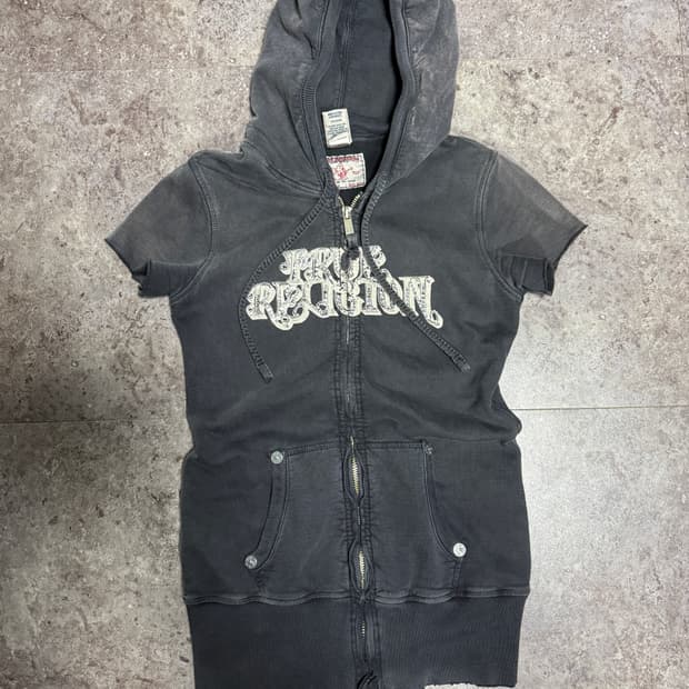 트루릴리전 후드티셔츠 ml