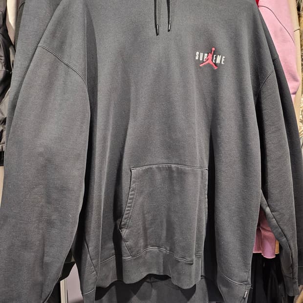 슈프림 조던 후드 xxl