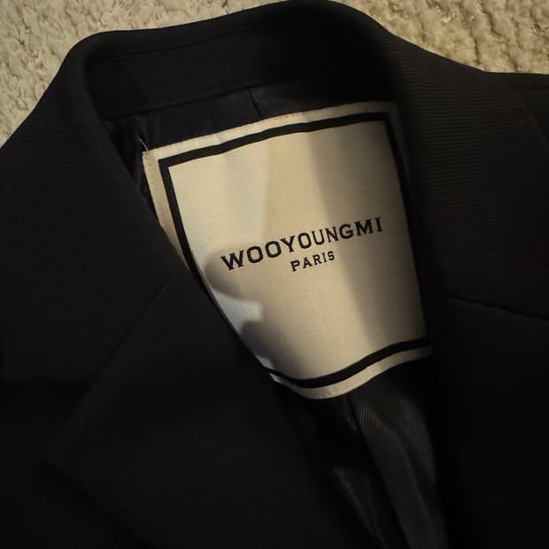 우영미 블랙 아우터 자켓 105